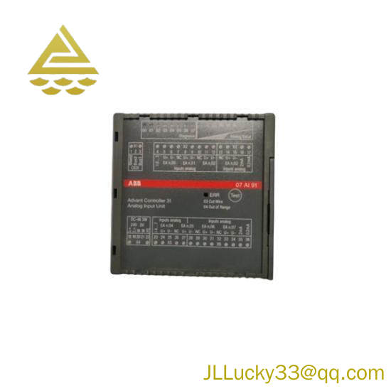 ABB GJR5251600R0202 07AI91 Analog I/O module