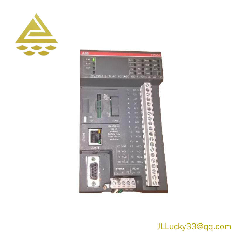 ABB PM564-R-ETH A0 PLC Central Processing Unit