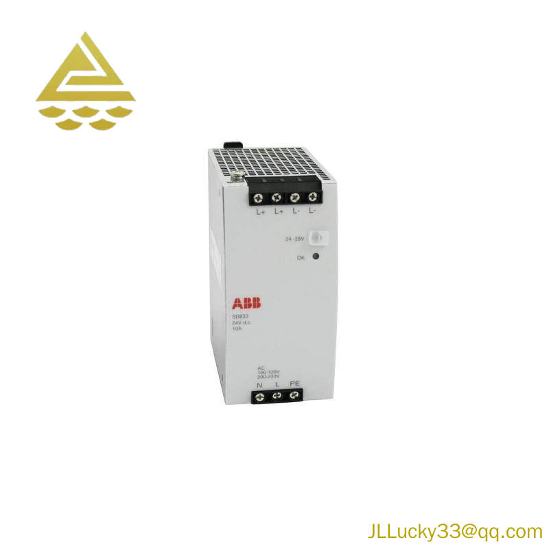 ABB SD833 800xA Series Power Supply