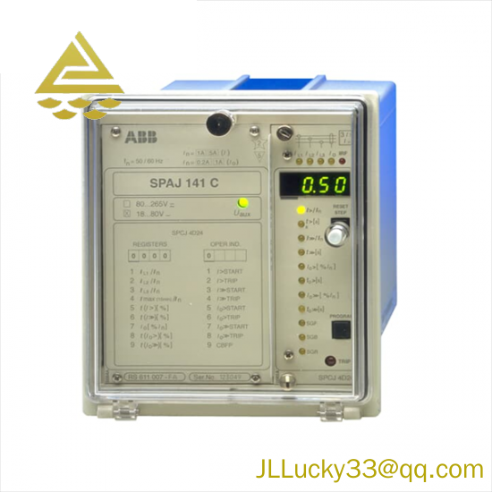 ABB SPAJ 141C RS611007-AA Earth-fault relay
