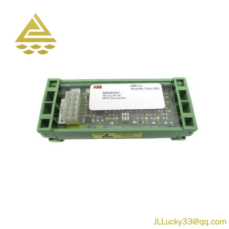 ABB WE-DC-06-161 6644424A1 Voltage Bus Monitor Assembly