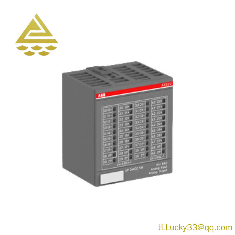 ABB AX522 8AI/8AO Power supply module