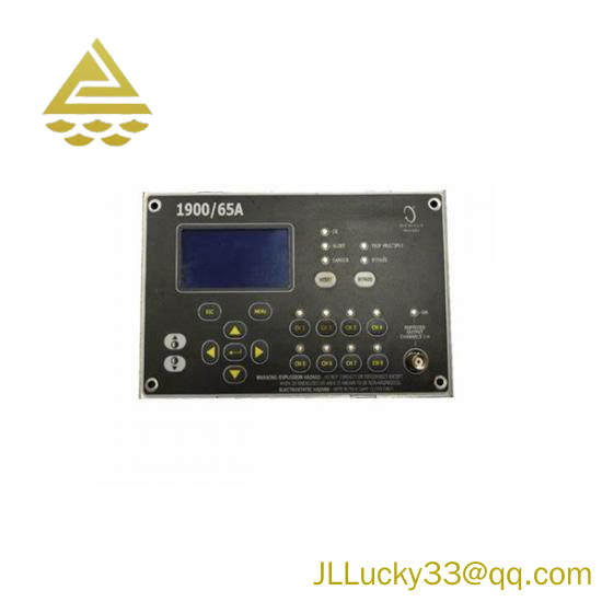 Bently Nevada 1900/65A-01-00-01-01-00 General Purpose Equipment Monitor