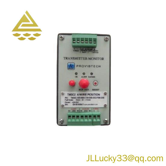 Bently Nevada TM302-A00-B00-C00-D00-E00-F00-G00 Vibration Monitoring