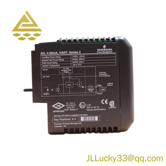 Emerson DeltaV VE4005S2B1 Analog Output Card