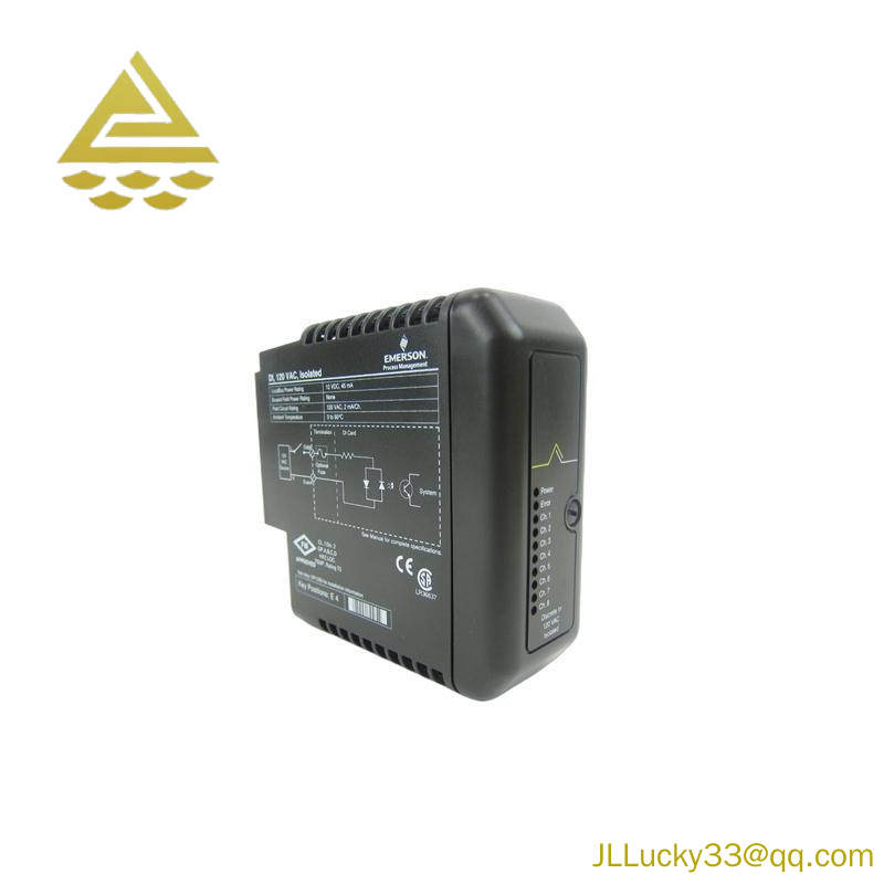 Emerson KJ3001X1-CA1 12P1980X062 DISCRETE INPUT MODULE