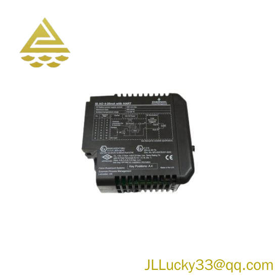 EMERSON KJ3102X1-BE1 12P2703X052  HART 8 Channel