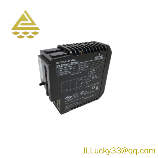 EMERSON KJ3203X1-BA1 12P3270X032 VE4001S2T2B4 Discrete Input Module