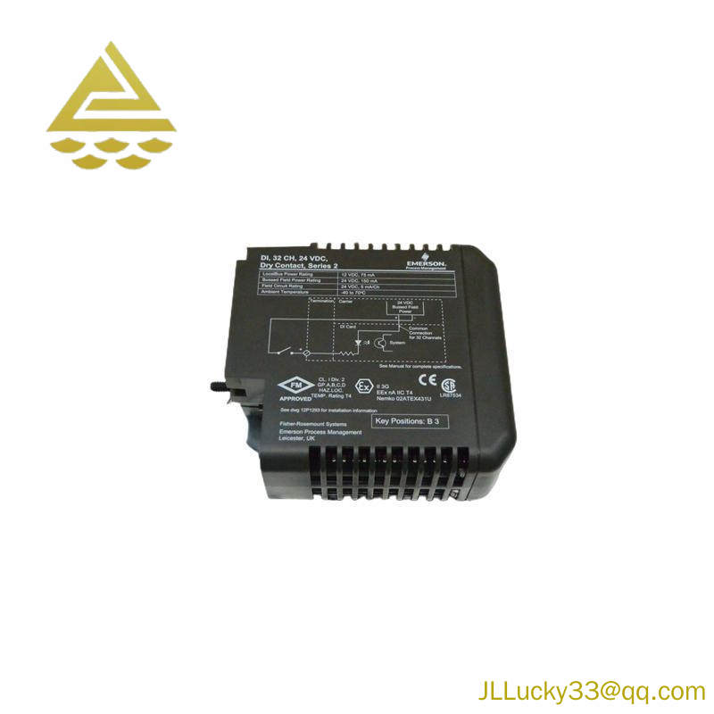 EMERSON KJ3222X1-EA1 12P2533X022 Input Module