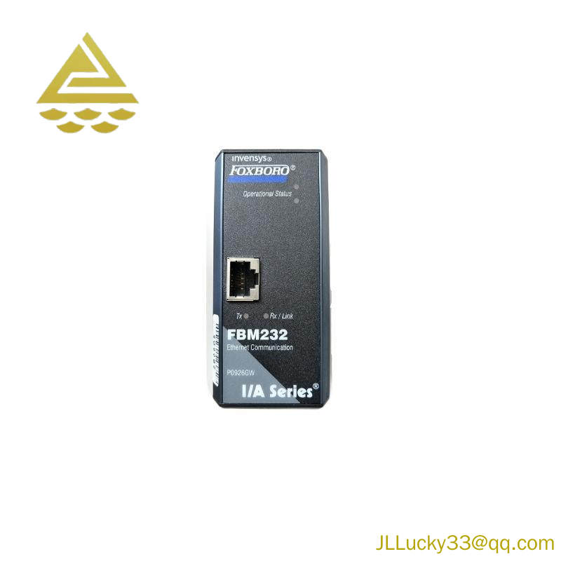 FOXBORO FBM232 Mbps Ethernet, Single