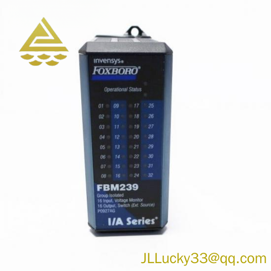 FOXBORO FBM239 P0927AG PROCESS CONTROL VOLTAGE MONITOR 16IN/OUT