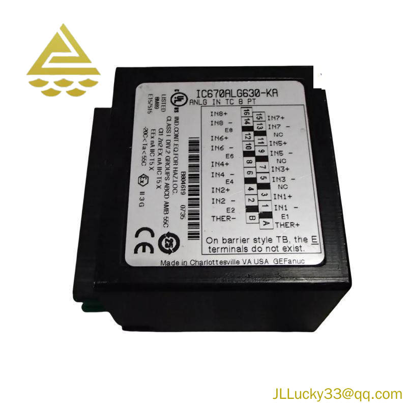 GE Fanuc IC670ALG630 Analog Input PLC Module