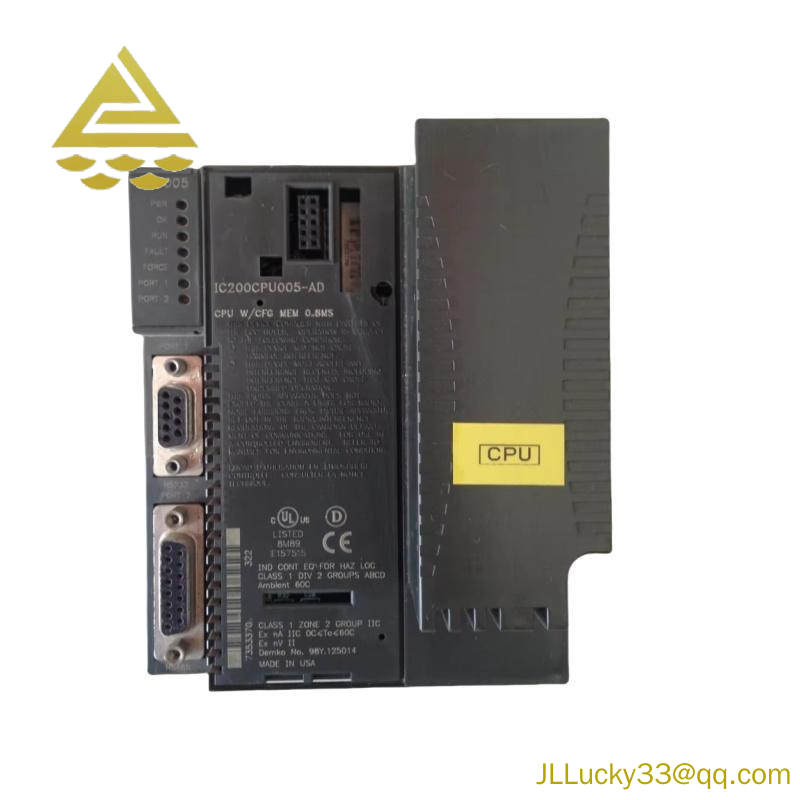 GE IC200CPU005 CPU module