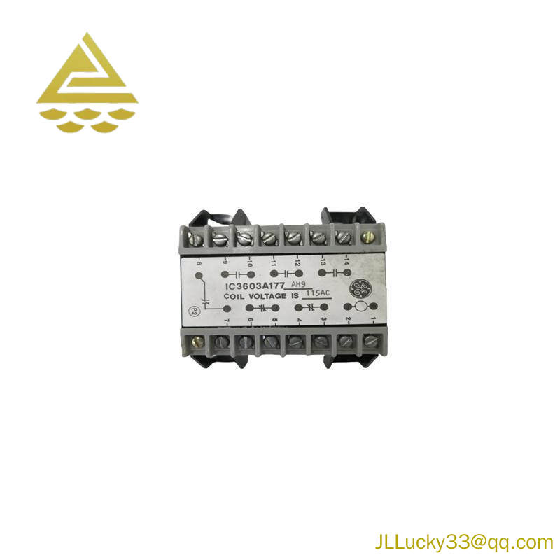 GE IC3603A177 RELAY MODULE