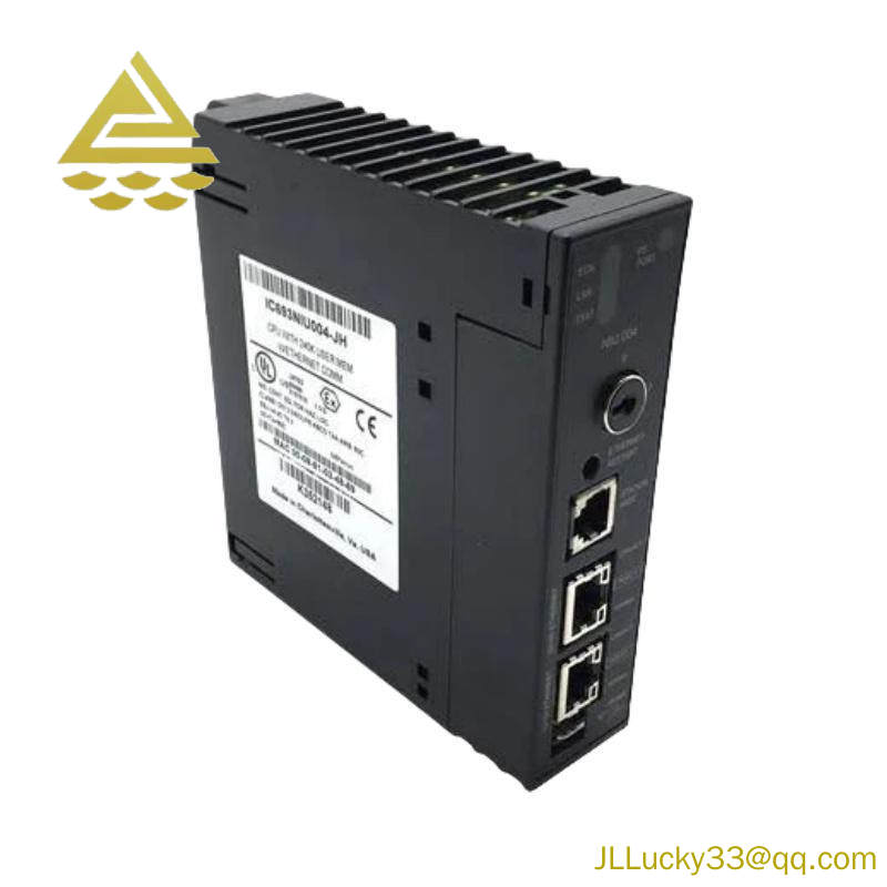 GE IC693NIU004  Ethernet Network Interface Unit
