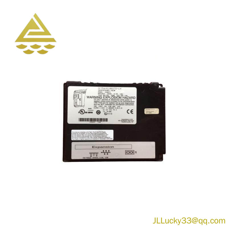 GE IC754VGI06STD OPERATOR INTERFACE
