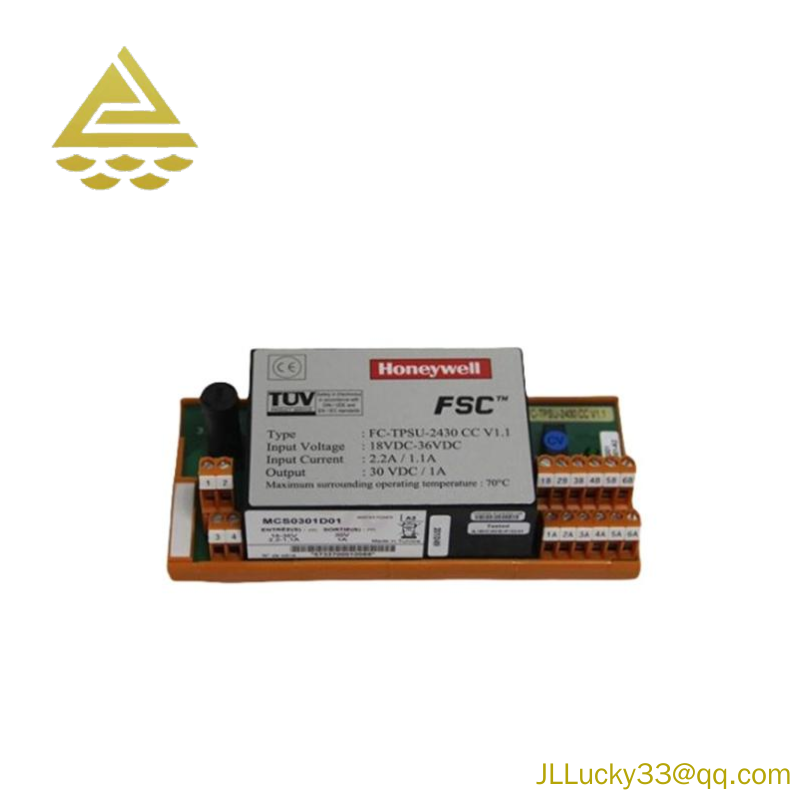 HONEYWELL FC-BSN-1608 SAFE NAMUR SENSOR CONVERTER DCS MODULE