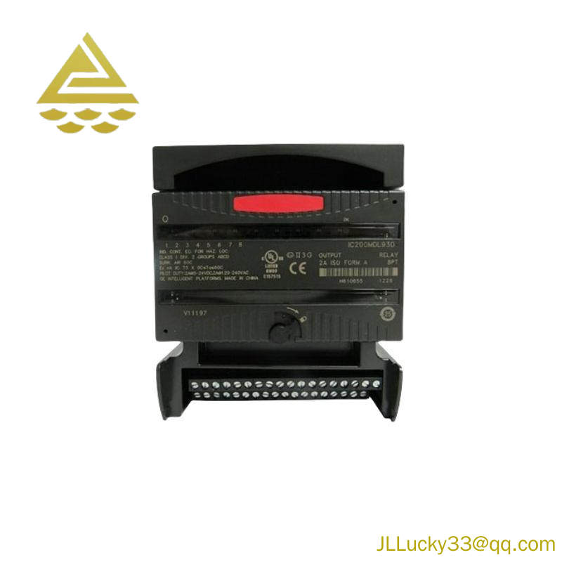 GE IC200MDL930 OUTPUT RELAY ISOLATED 8PT