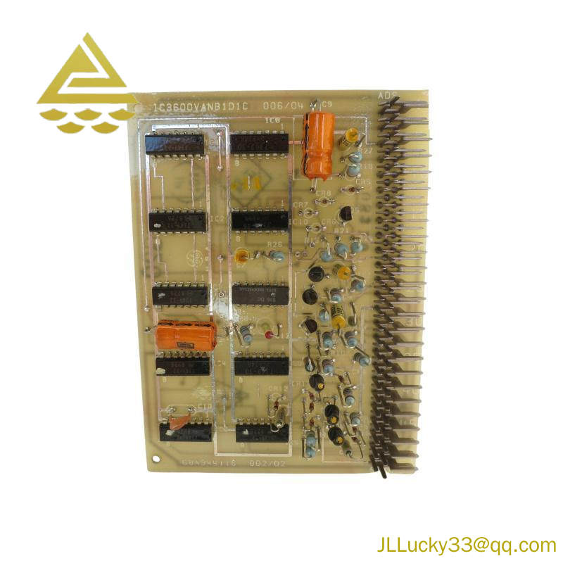 GE IC3600VANB1D1C Control PLC Annunciator Board