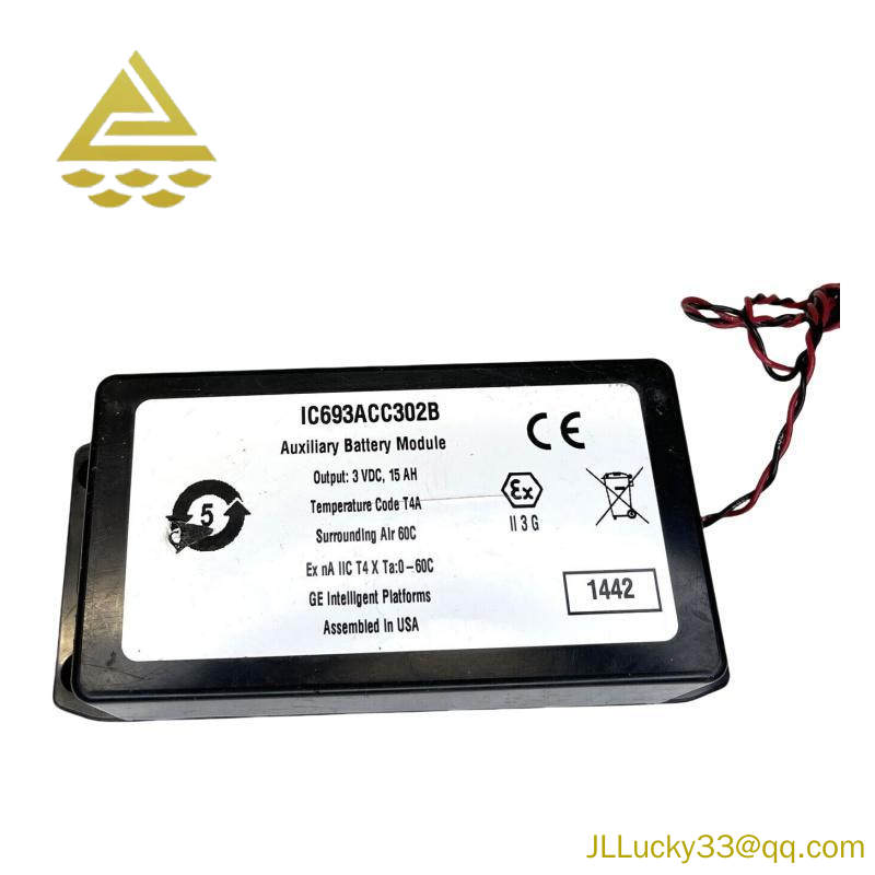 GE IC693ACC302B Auxiliary Smart Battery Module