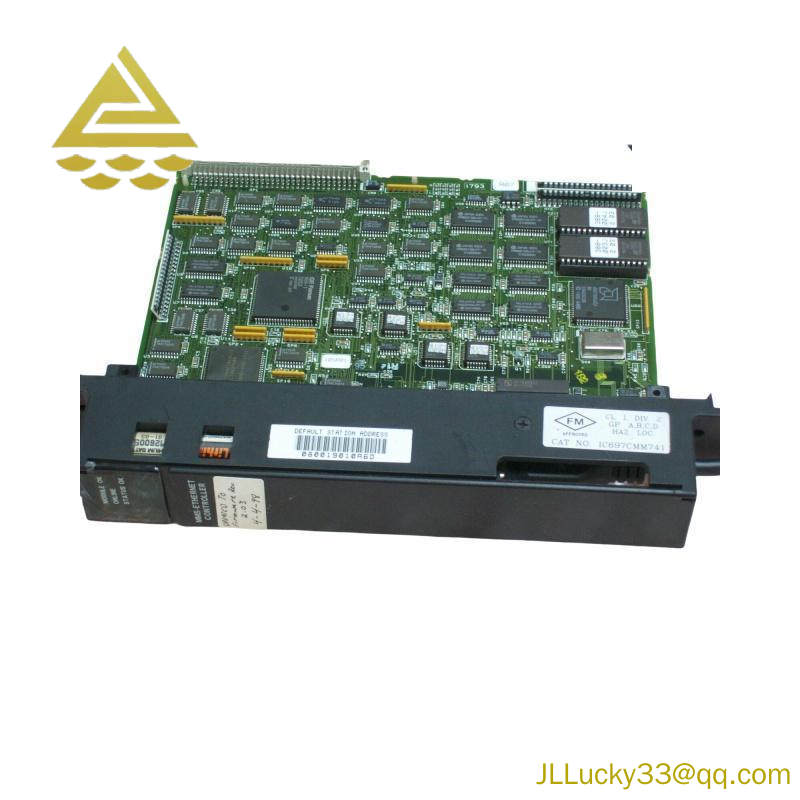 GE Fanuc IC697CMM741 ETHERNET CONTROLLER MODULE