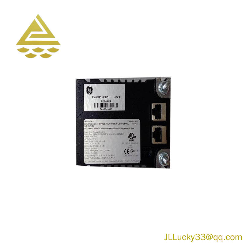 GE IS220PGENH1A, REV E Boards & Turbine Control