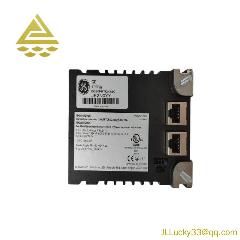 GE IS220PRTDH1B RTD I/O module