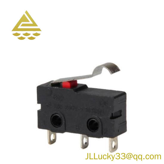 JIAOU KW12-F  Micro Switches 3 Pins Bent Lever Micro Switch