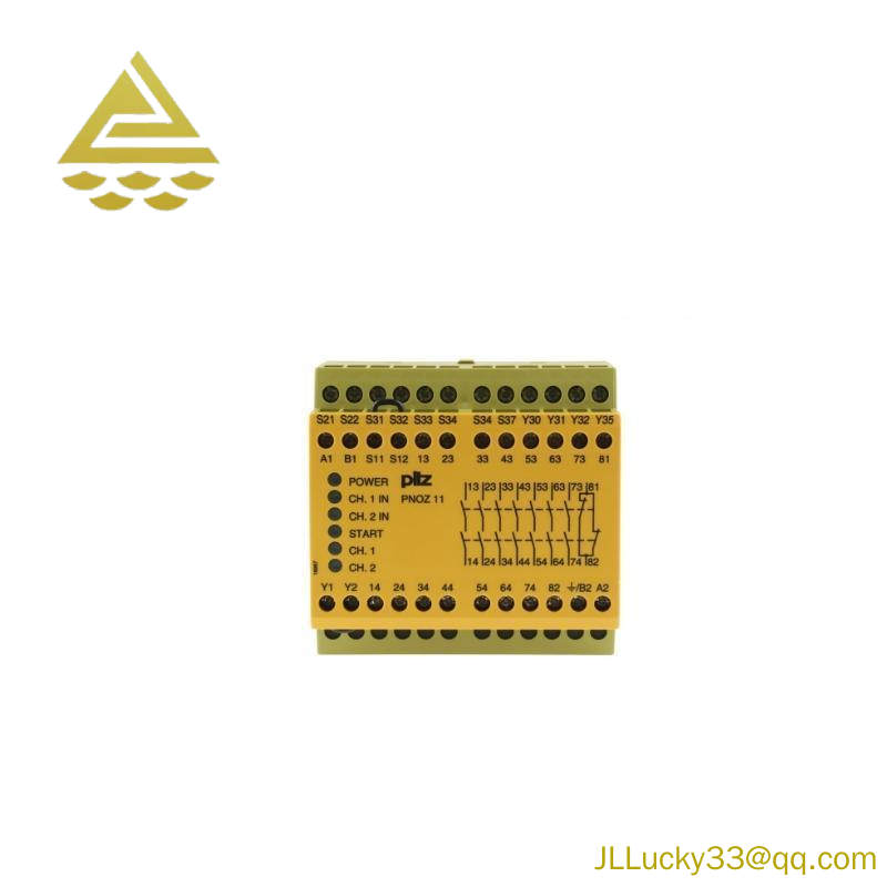 PILZ PNOZ 11 Series Dual-Channel Safety Switch/Interlock Safety Relay