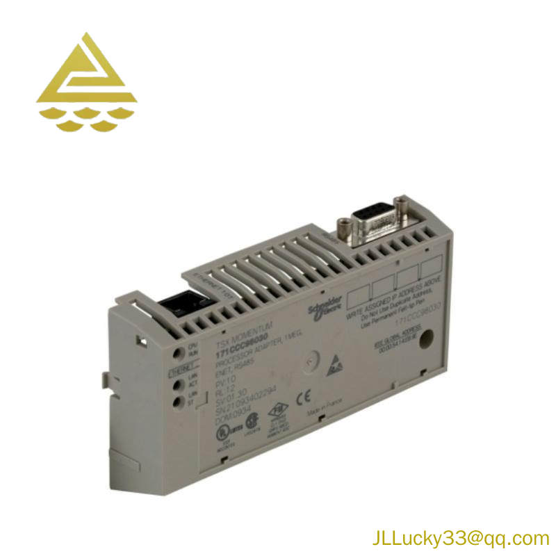 Schneider 171CCC98030 PROCESSOR MODULE W/ ETHERNET