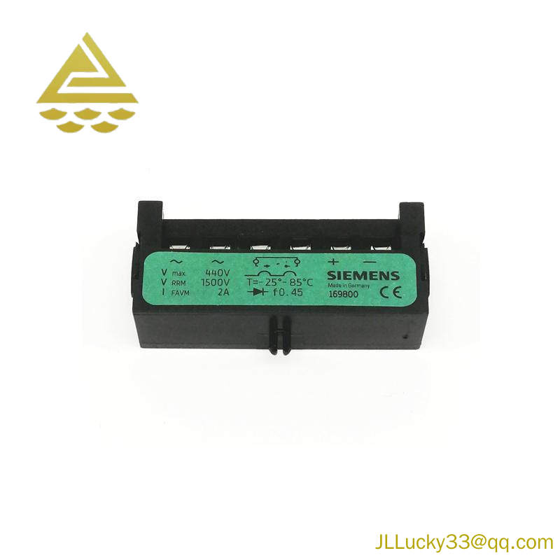 SIEMENS 169800 rectifier module