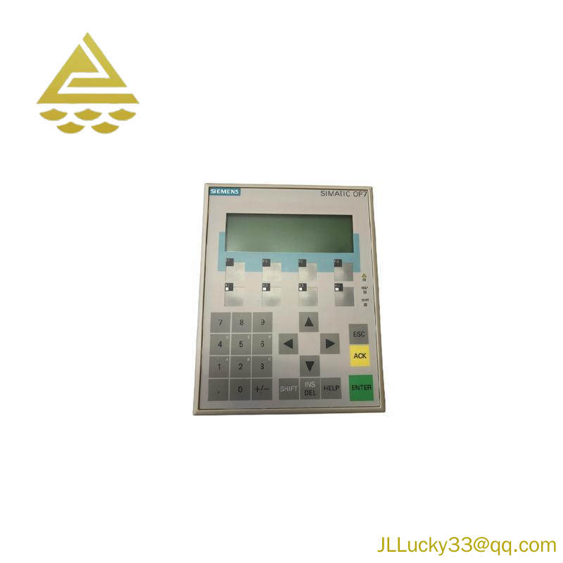 SIEMENS 6AV3607-1JC20-0AX1 OPERATOR INTERFACE