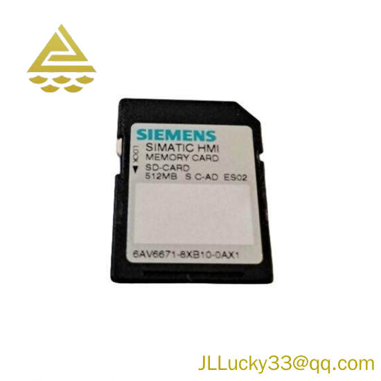 Siemens 6AV6 671-8XB10-0AX1 SIMATIC SD memory card