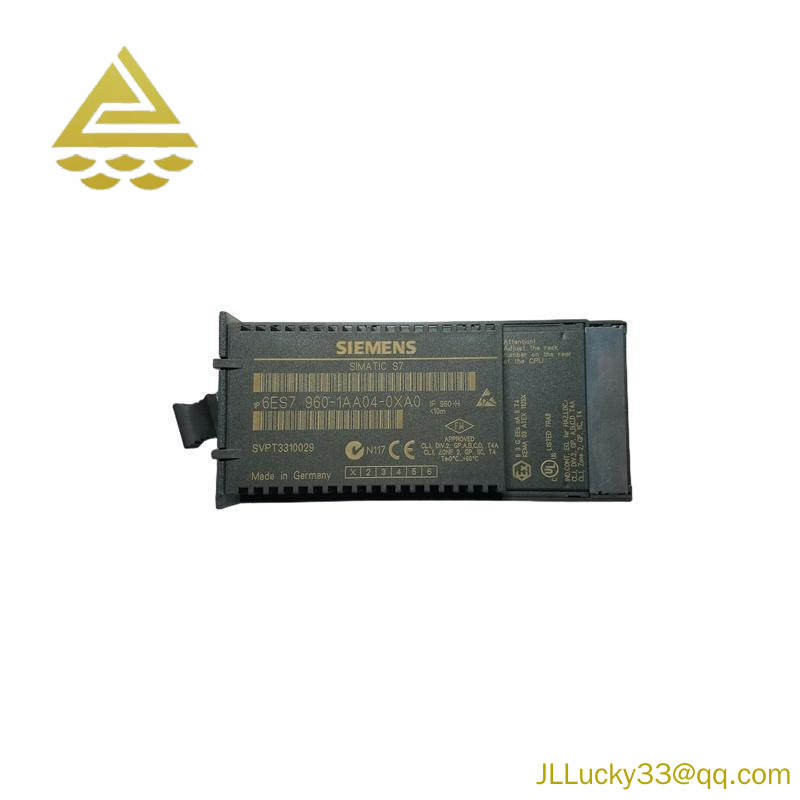 SIEMENS 6ES7960-1AA04-0XA0 SYNCHRONIZATION MODULE