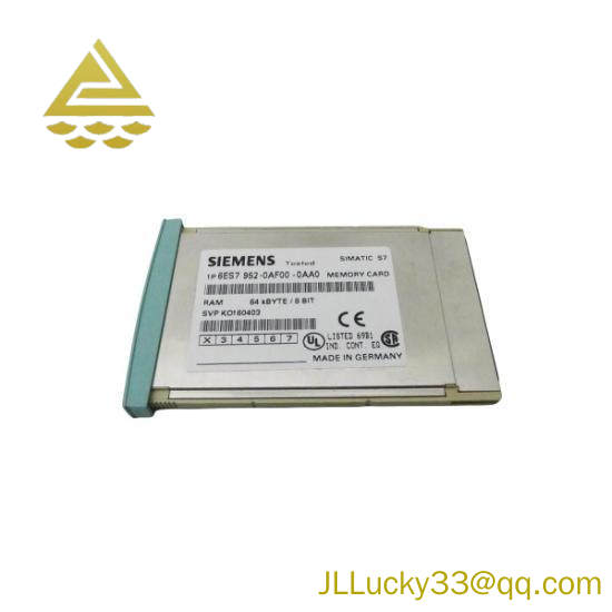 Siemens 6ES7 952-0AF00-0AA0  RAM Memory Card - 4MB