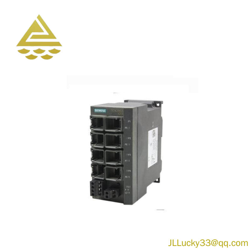 SIEMENS 6GK5208-0BA00-2AA3 Simatic PLC - SCALANCE X208 MANAGED IE SWITCH 8