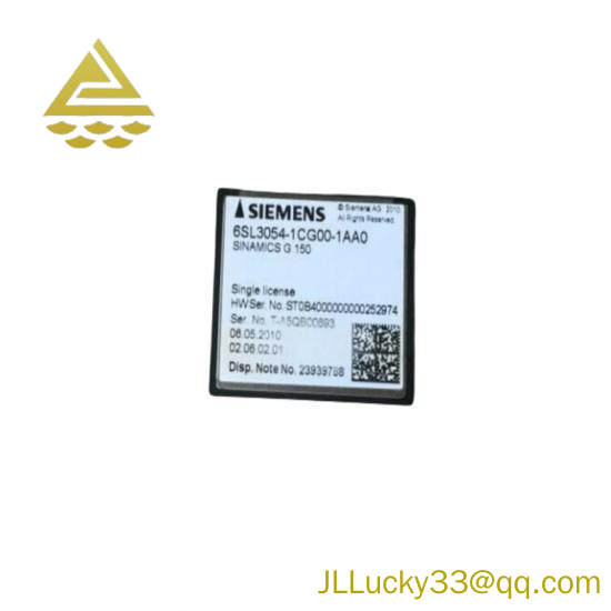 Siemens 6SL3 054-1CG00-1AA0 Compact Flash Card