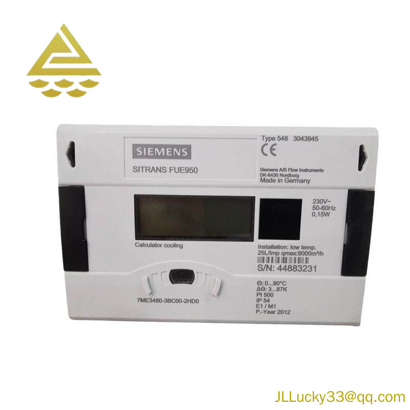 SIEMENS SITRANS FU E950 THERMAL ENERGY