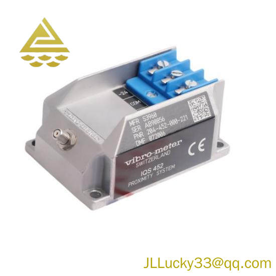 VIBRO METER IQS452 204-452-000-221 Signal Amplifier
