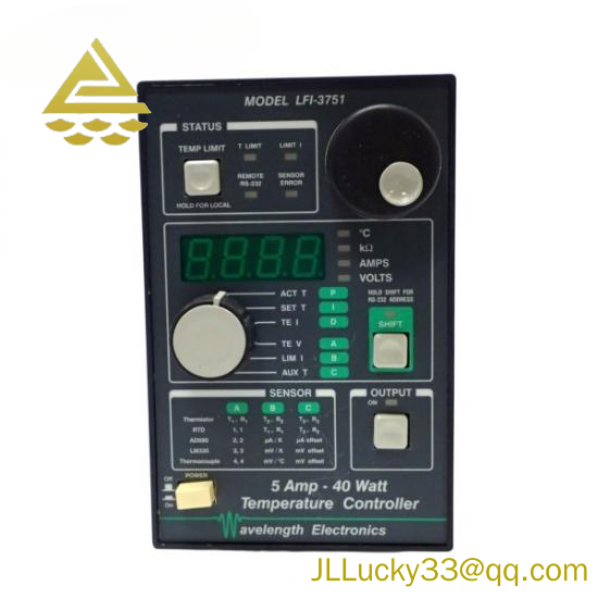 WAVELENGTH ELECTRONICS LFI-3751 TEMPERATURE CONTROLLER