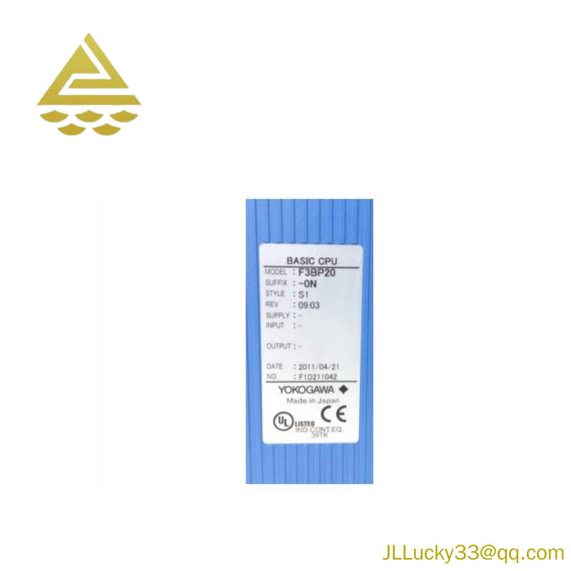 YOKOGAWA F3BP20-0N Basic CPU Module