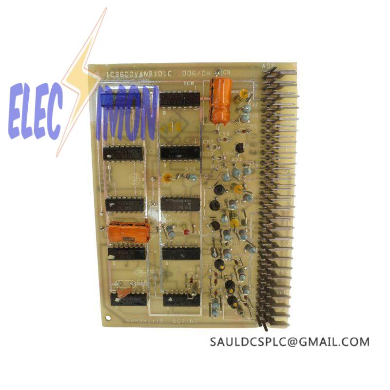 GE IC3600VANB1D1C Control PLC Annunciator Board