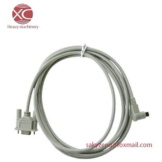 1761-CBL-PM02 8-Pin Mini DIN to 9-Pin D Shell RS232 Cable