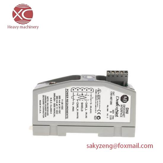 1761-NET-DNI DeviceNet Interface, SLC-500/MLogix/CompactLogix