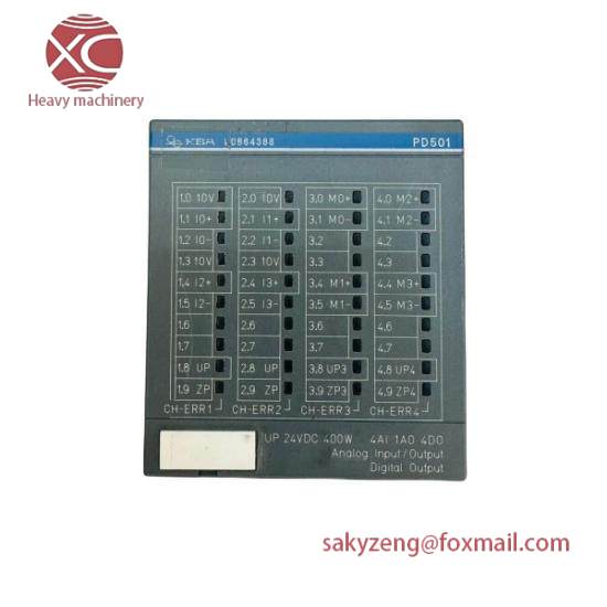 1SAP260100R3001 PD501-4CH  Analog I/O Module  ABB