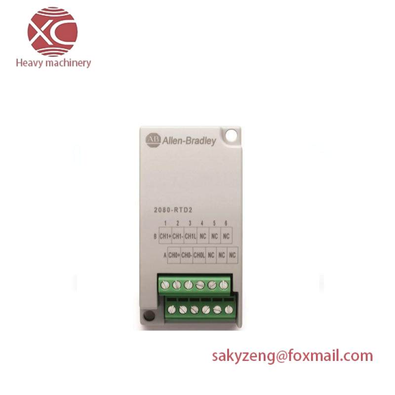 AB 2080-RTD2 Resistance Thermometer Detector Inputs
