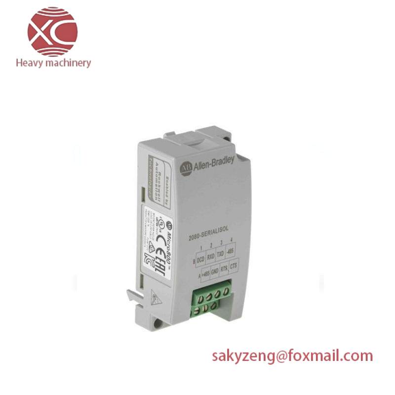 AB 2080-SERIALISOL Micro800 Isolated Serial Port Plug-In Y