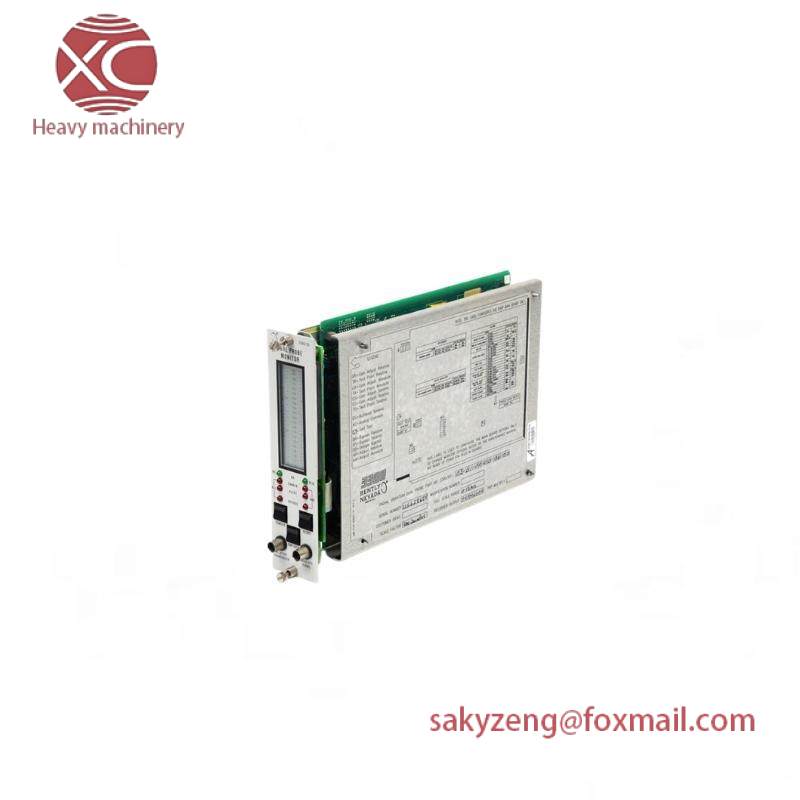BENTLY NEVADA 3300/65 Dual Probe Monitor