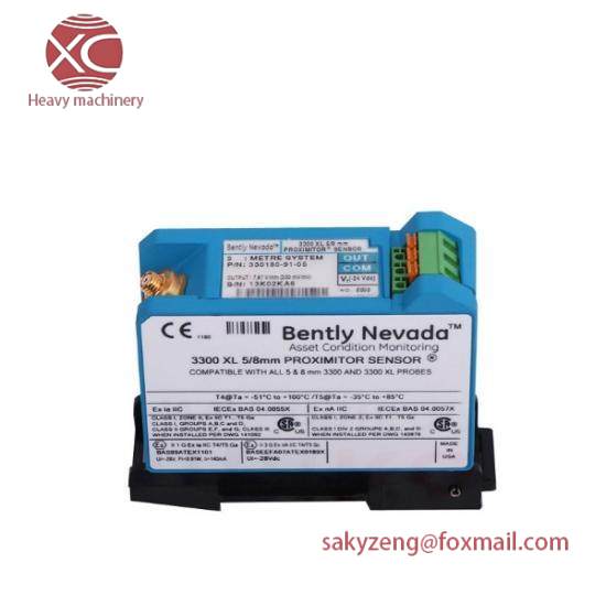 330180-91-CN Bently Nevada 3300 XL Proximitor Sensor