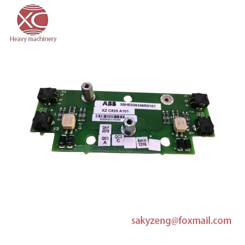 ABB 3BHE036346R0101 PC BOARD
